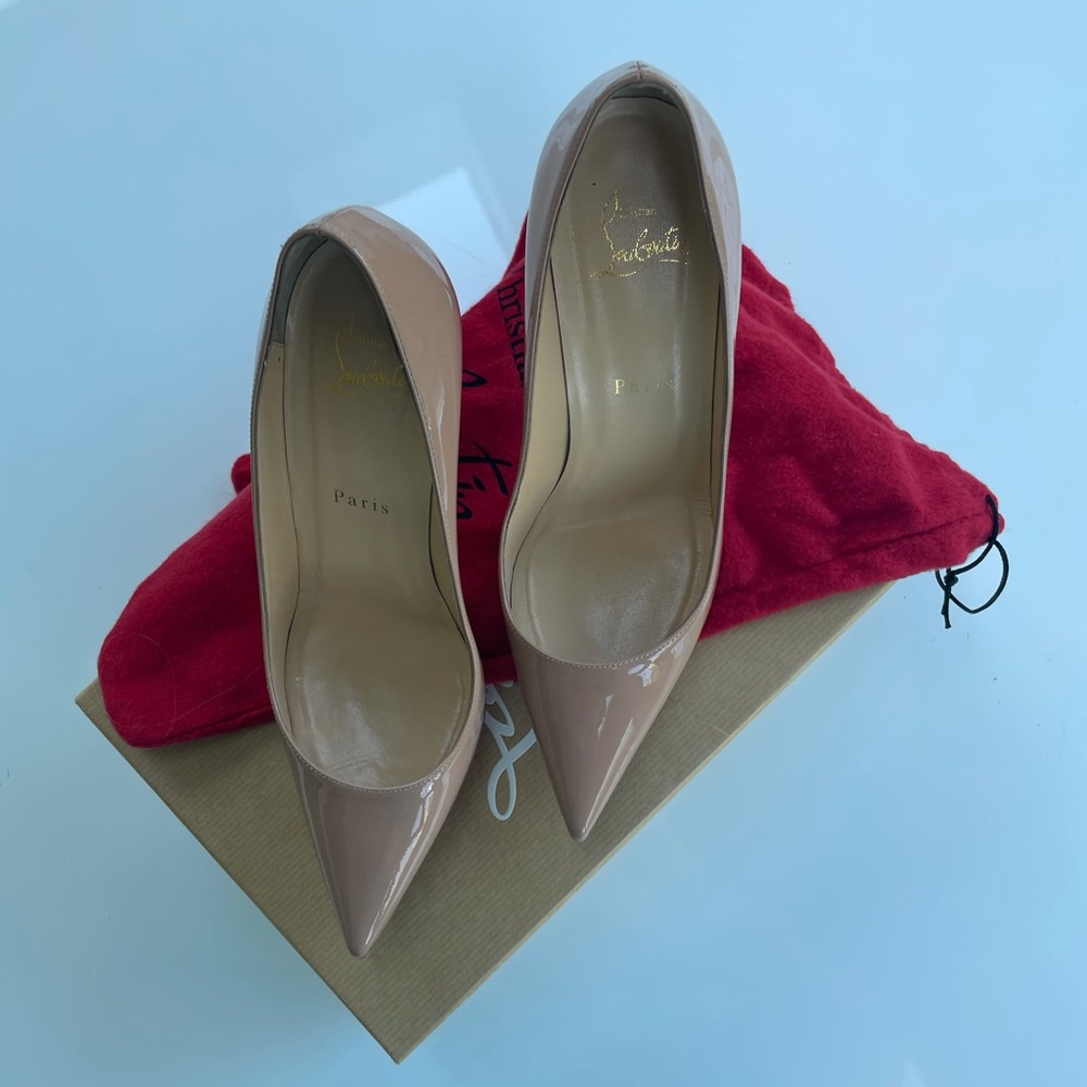Christian Louboutin Décolleté 85 Nude 37 (US6.5)